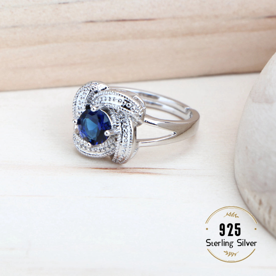Blue Zirconia Bridal Set