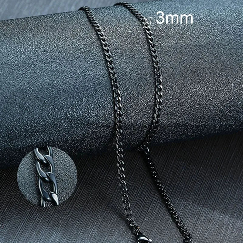 Vnox Men's Cuban Link Chain Necklace