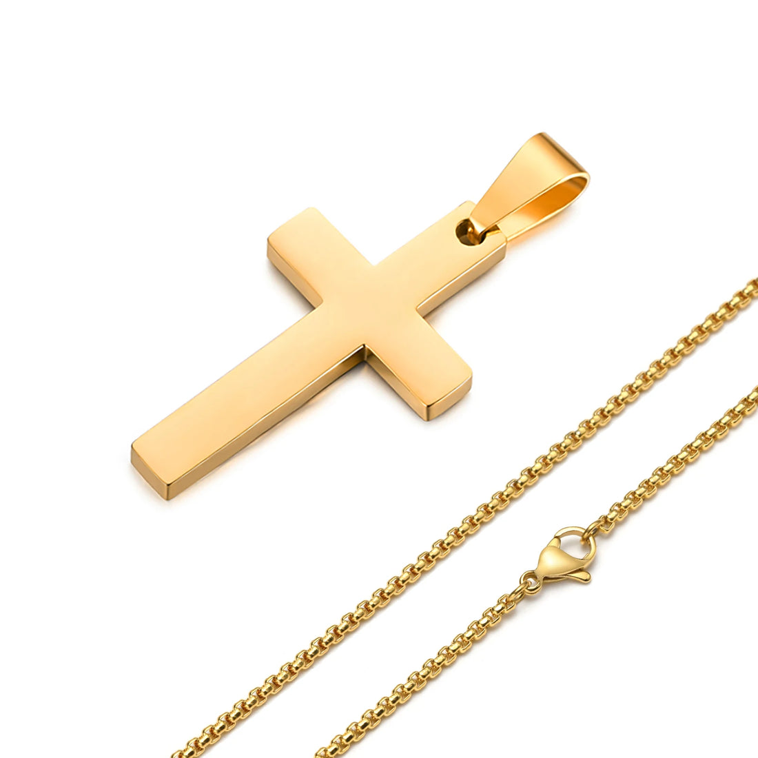 Men's Waterproof Cross Necklace