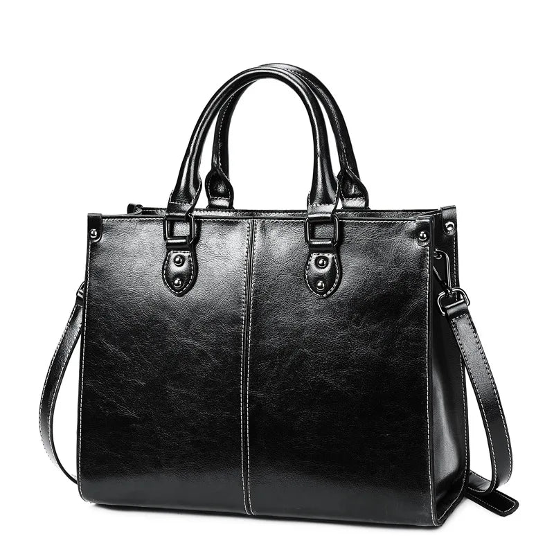 Leather Tote Bag Women