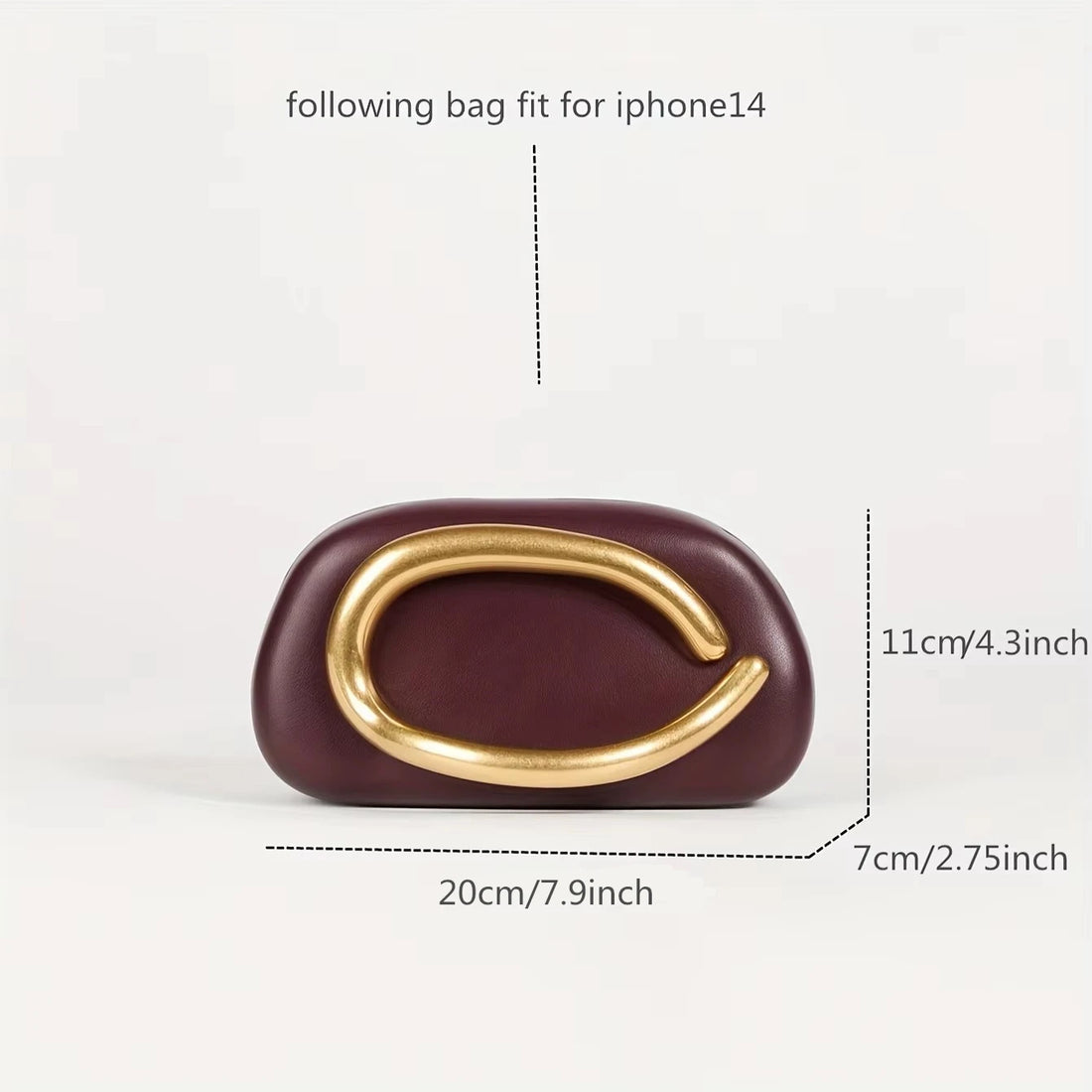 Gold Clutch Bag 2025