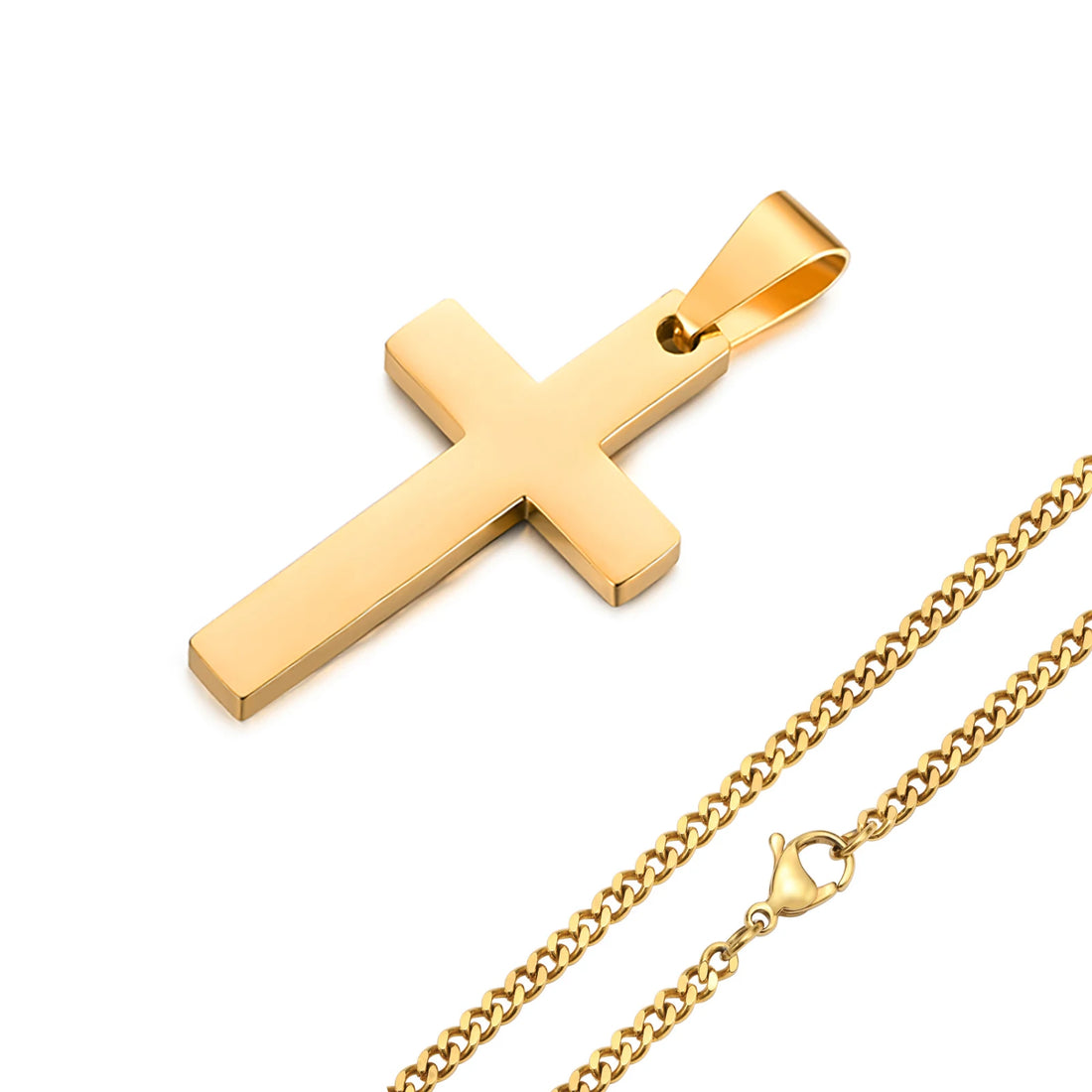 Men's Waterproof Cross Necklace