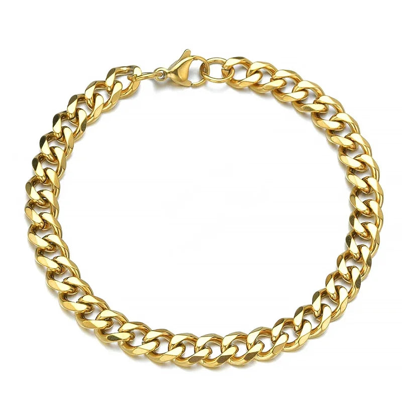 Cuban Chain Bracelet for Men & Women