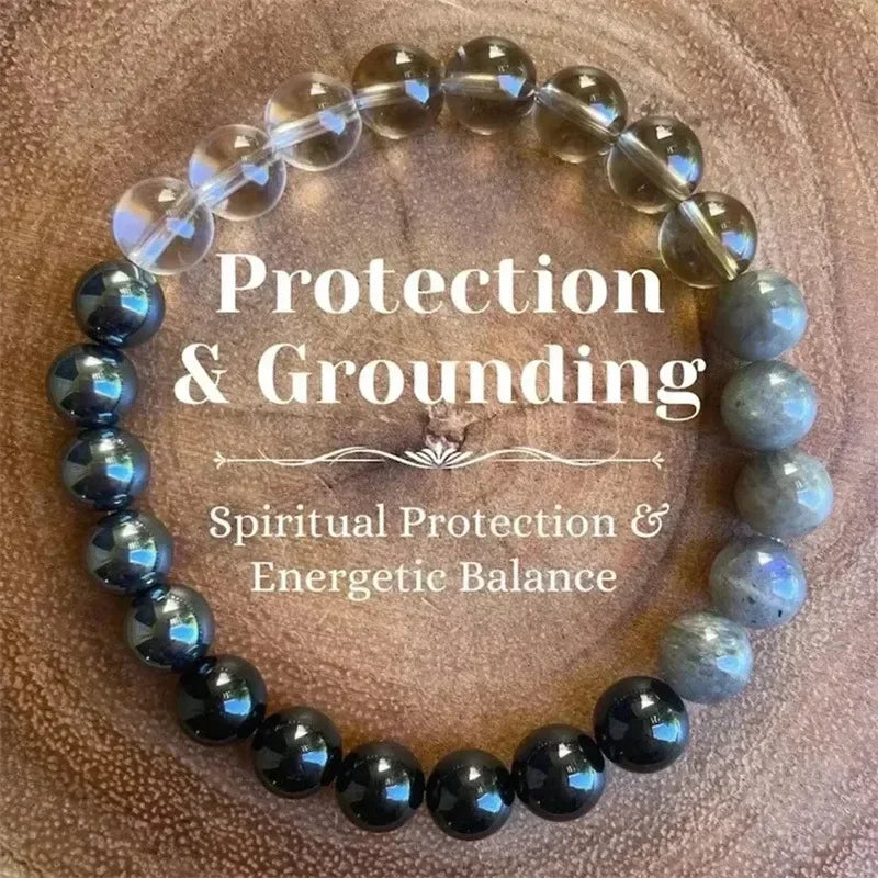 Wealth & Health Hematite Stone Bracelet