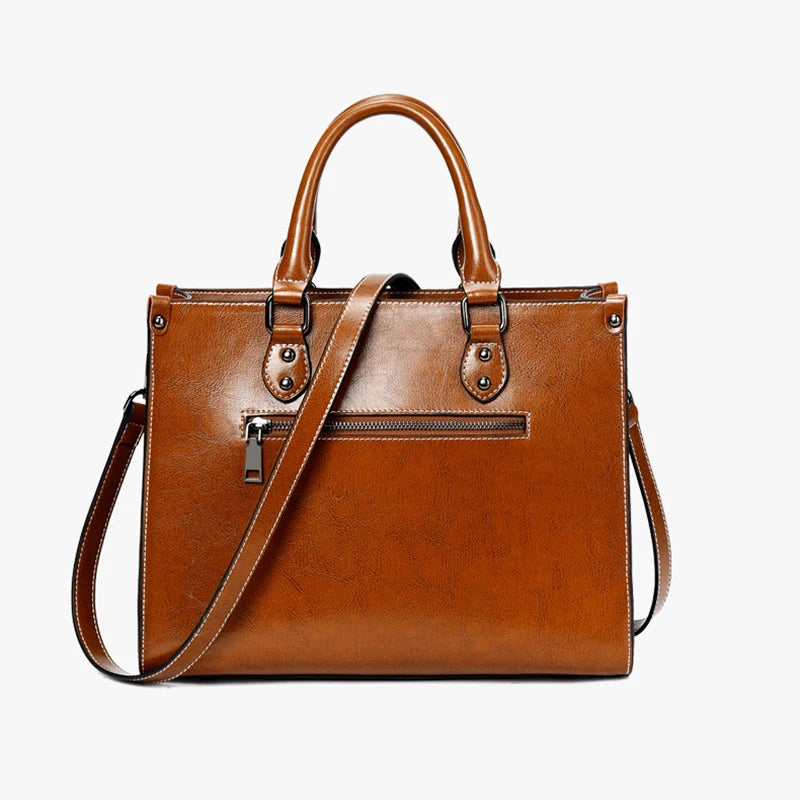 Leather Tote Bag Women