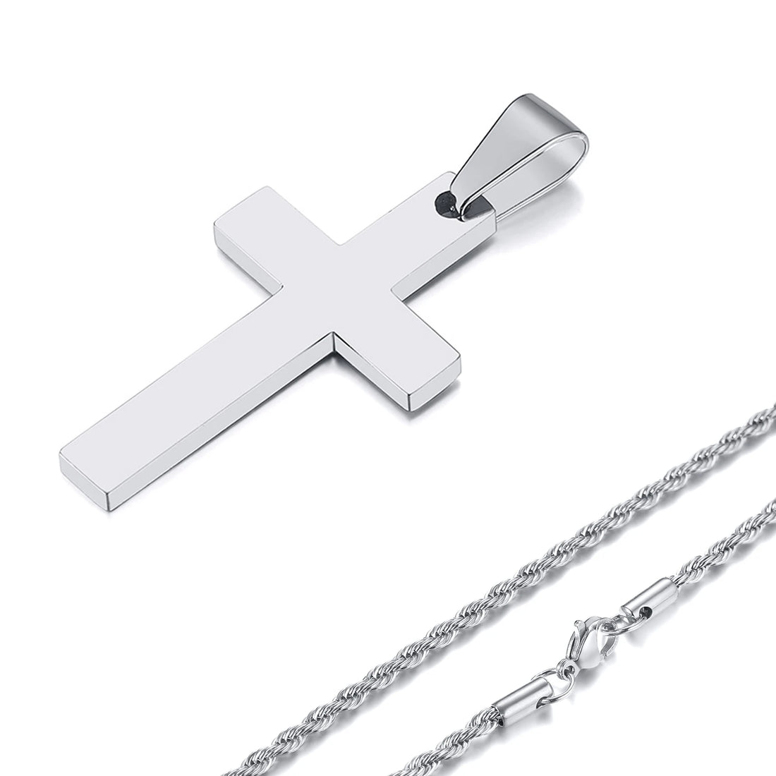 Men's Waterproof Cross Necklace