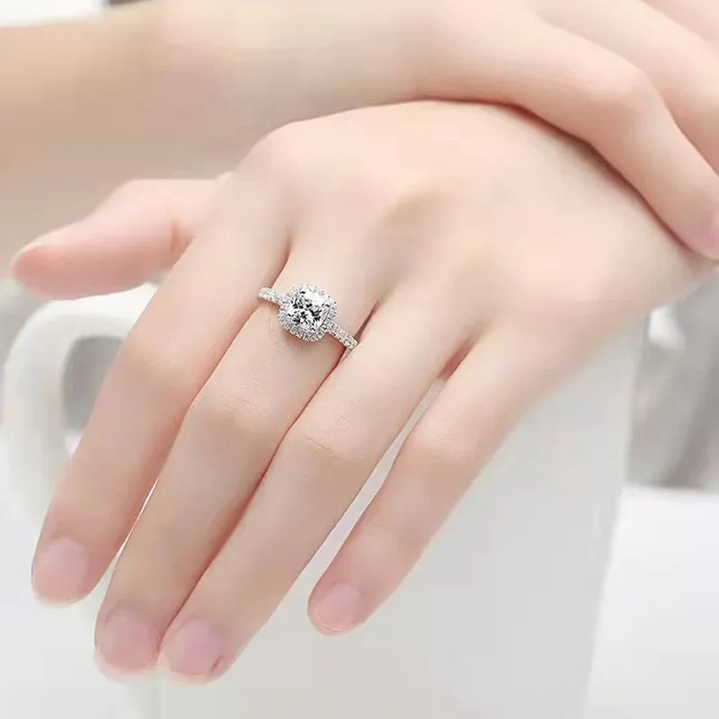 Moissanite Jewelry Set – 3PCS