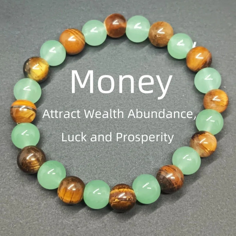 Wealth & Health Hematite Stone Bracelet
