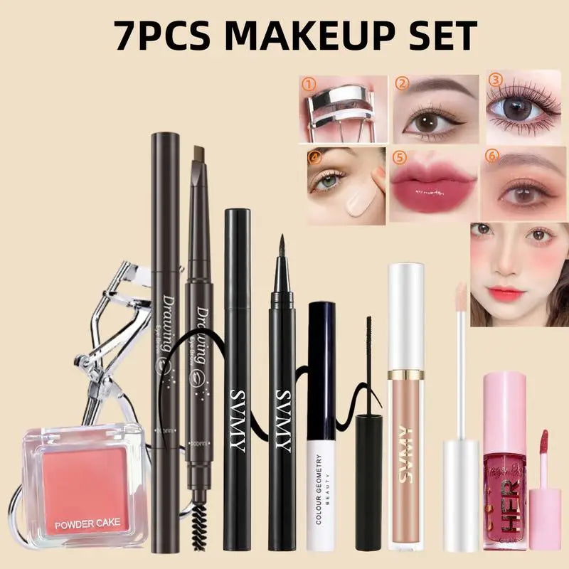 7 PCS Makeup Kit