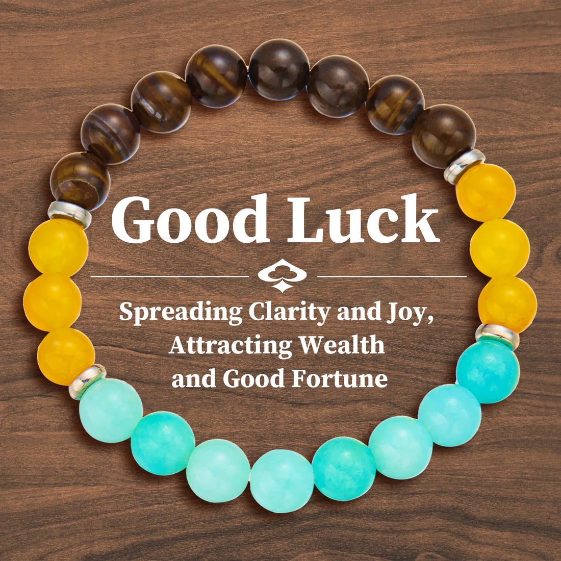 Wealth & Health Hematite Stone Bracelet