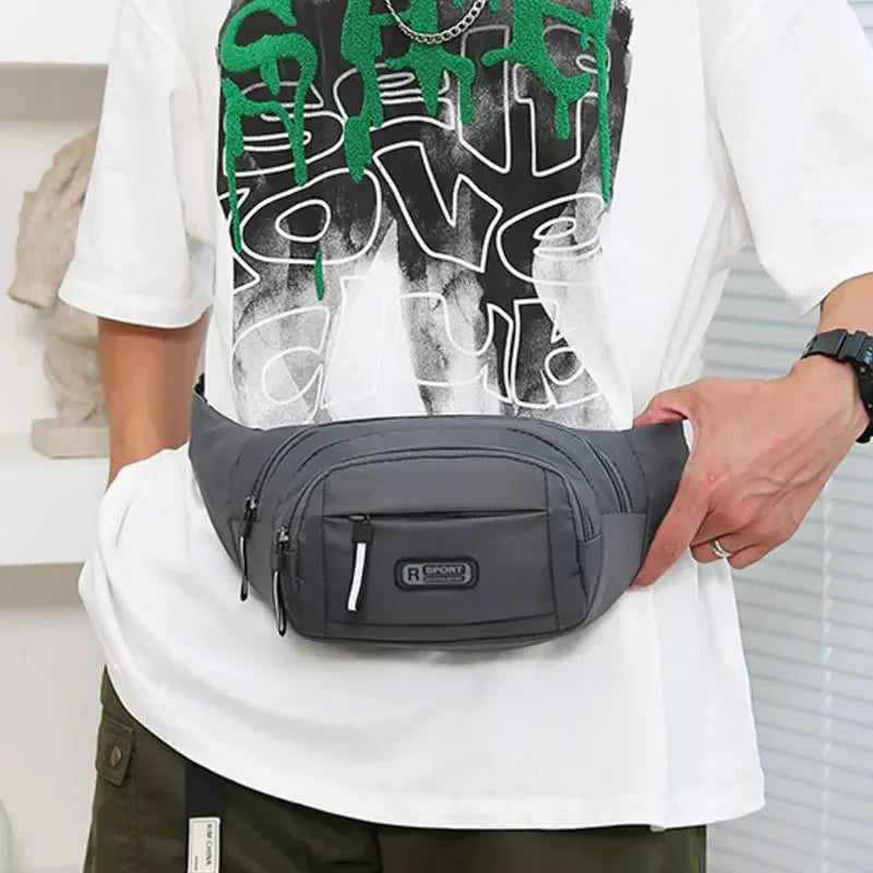 Men's Ultra-Thin Canvas Waist Pack