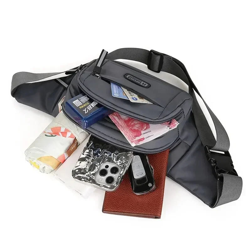 Men's Ultra-Thin Canvas Waist Pack
