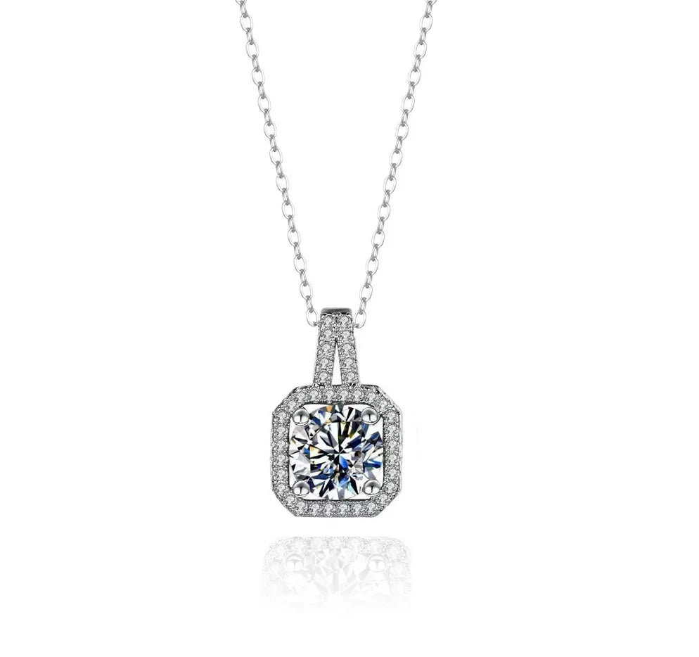 Moissanite Jewelry Set – 3PCS