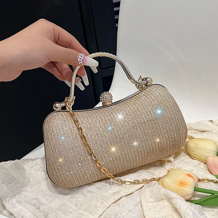 Black Chain Evening Bag