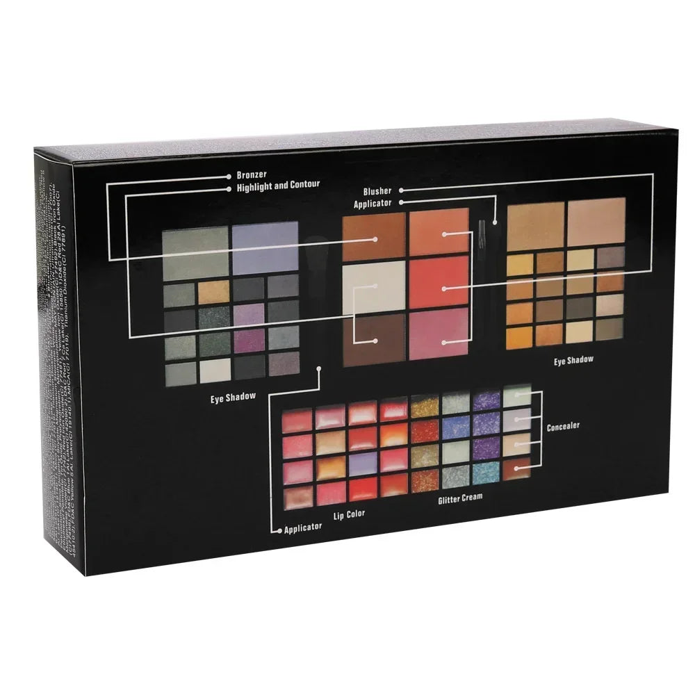 74-Color Professional Makeup Gift Set