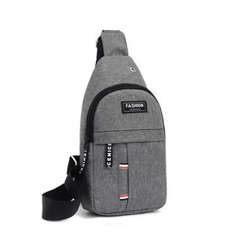 2023 Men's Nylon Waterproof Chest Bag