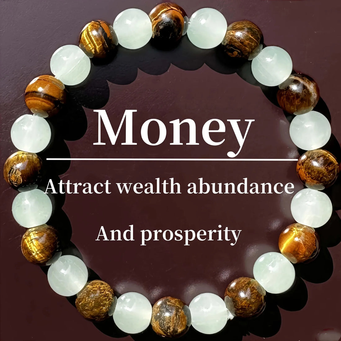Wealth & Health Hematite Stone Bracelet
