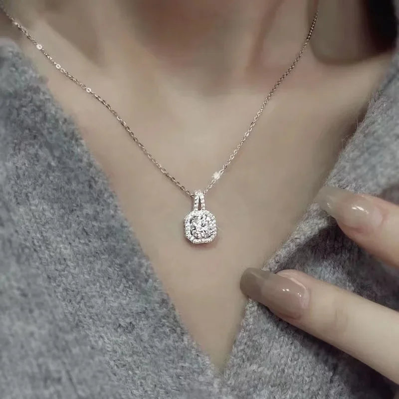 Moissanite Jewelry Set – 3PCS
