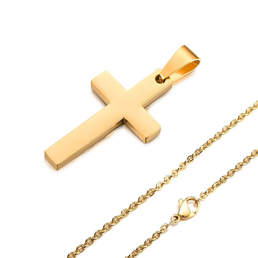 Men's Waterproof Cross Necklace