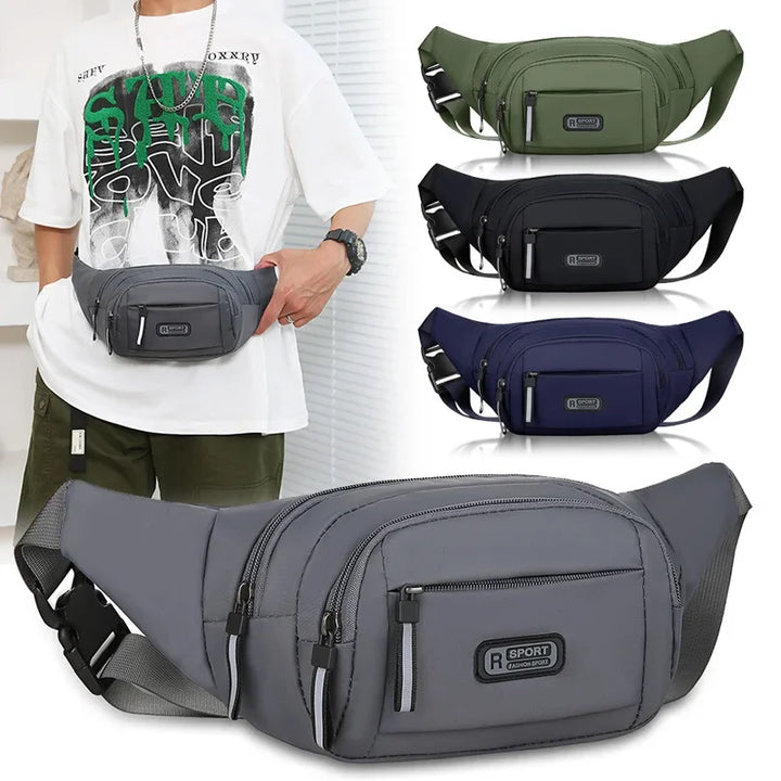 Men's Ultra-Thin Canvas Waist Pack