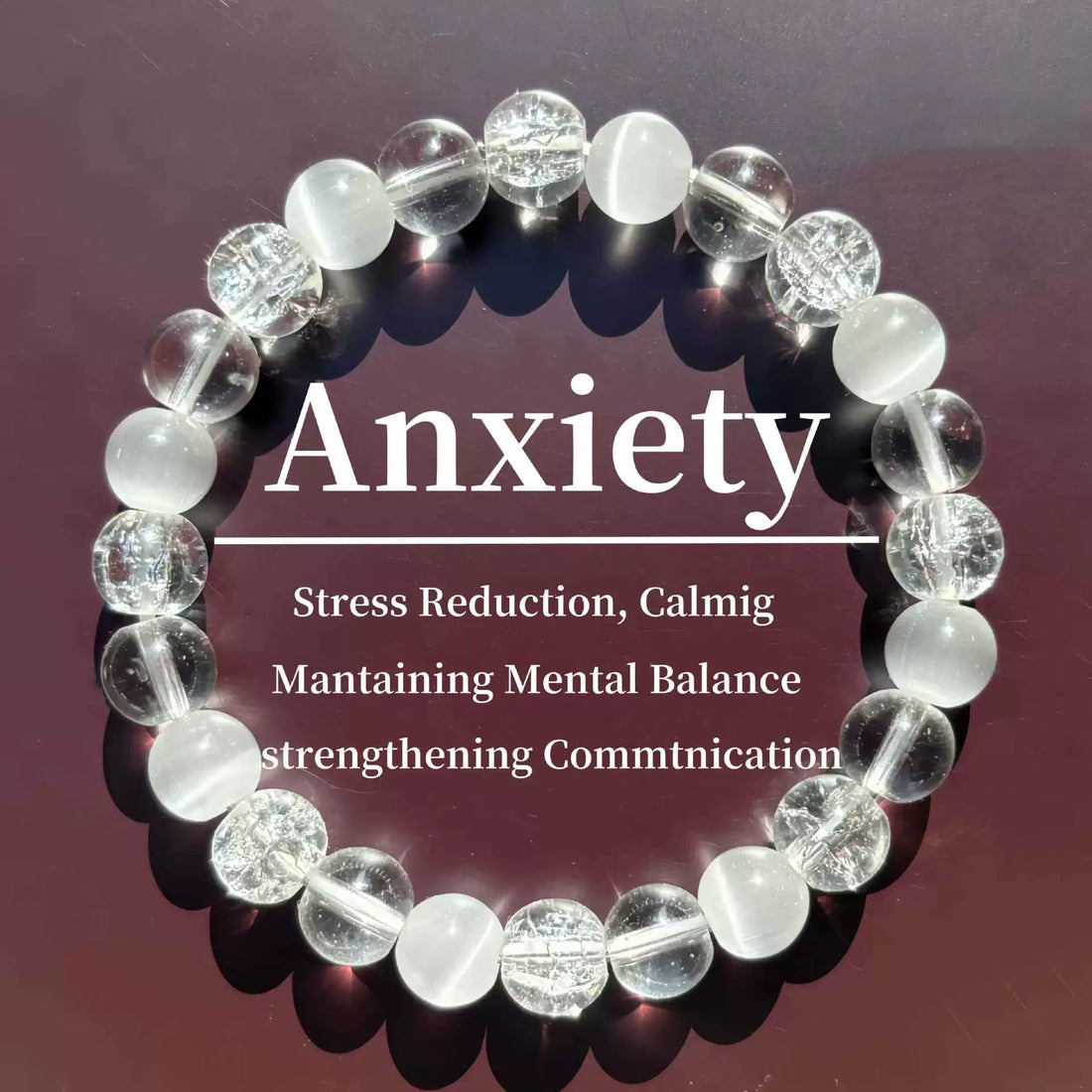 Wealth & Health Hematite Stone Bracelet