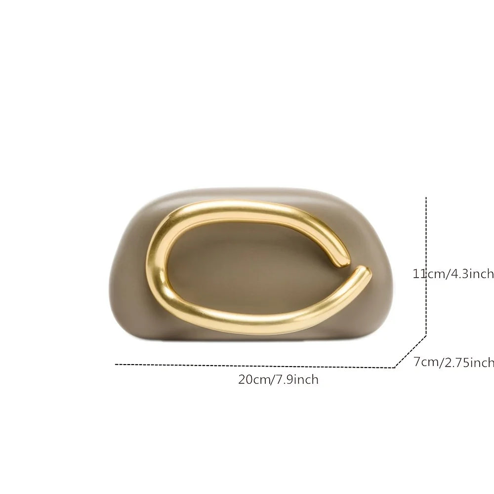 Gold Clutch Bag 2025