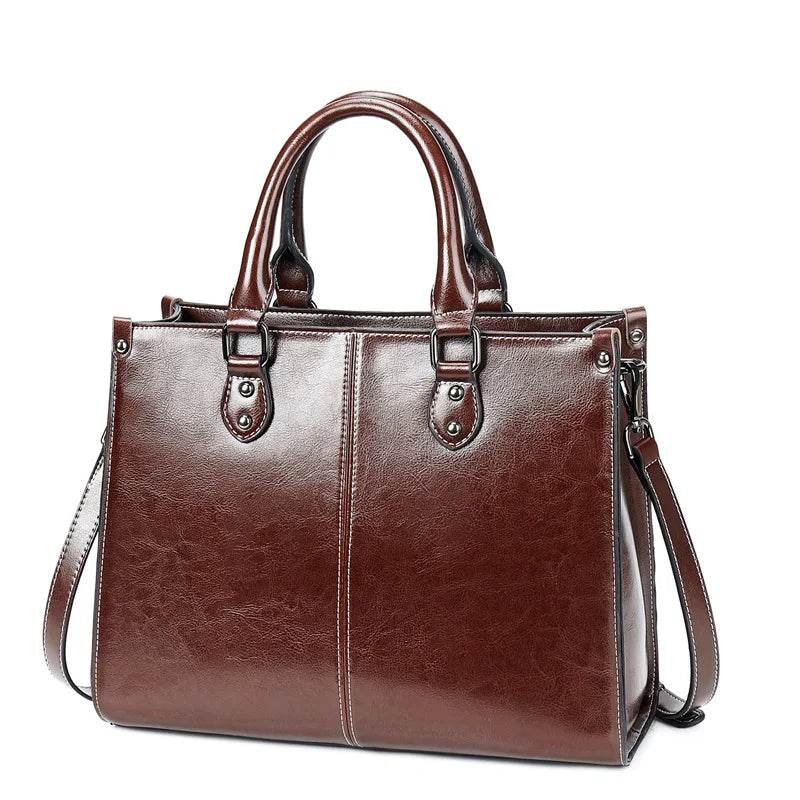 Leather Tote Bag Women