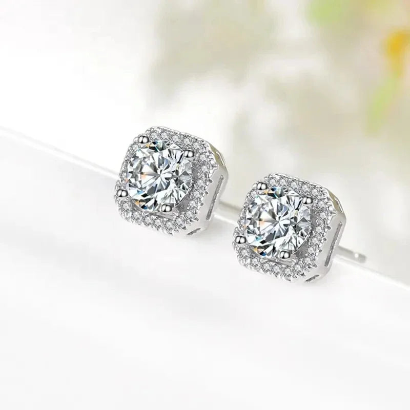 Moissanite Jewelry Set – 3PCS