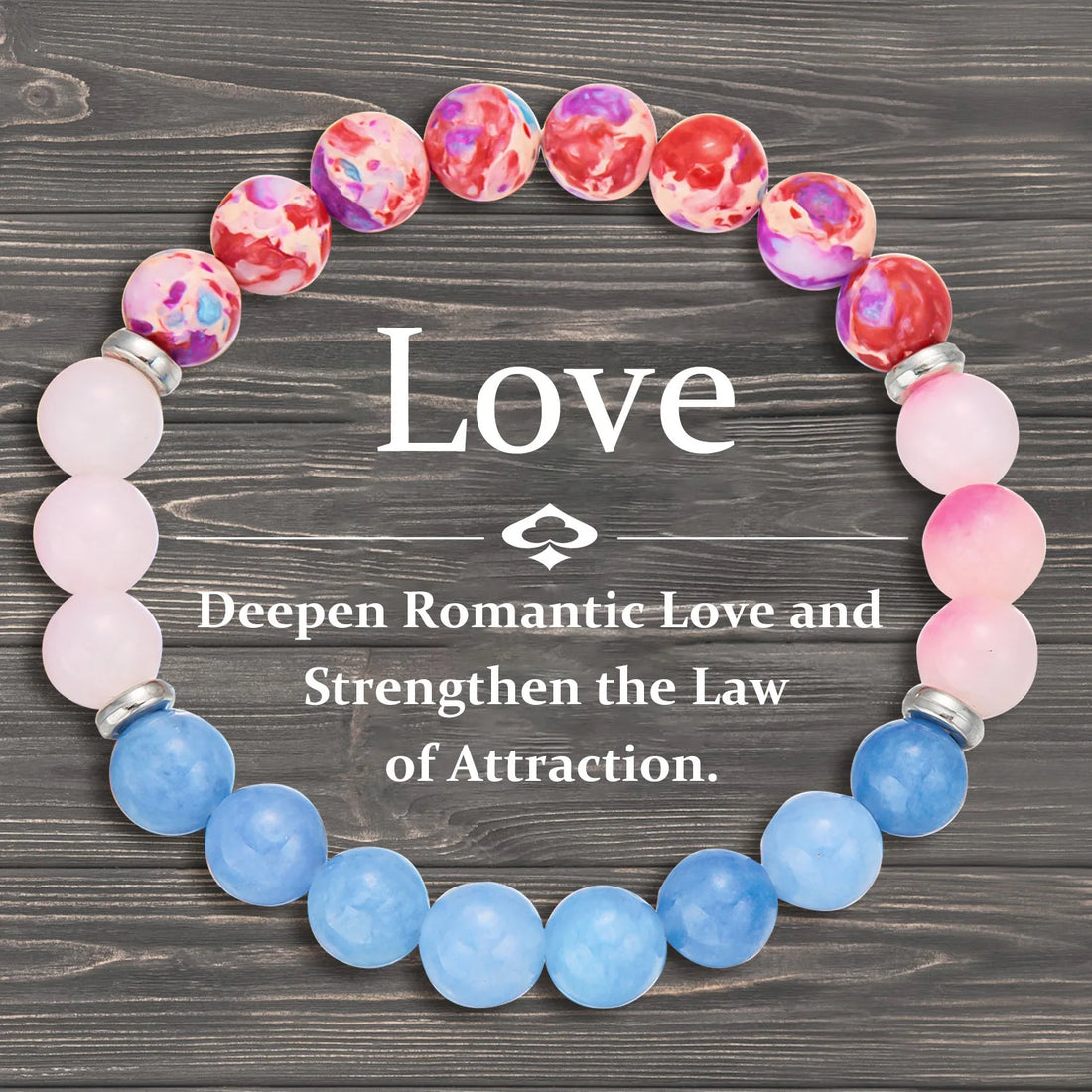 Wealth & Health Hematite Stone Bracelet