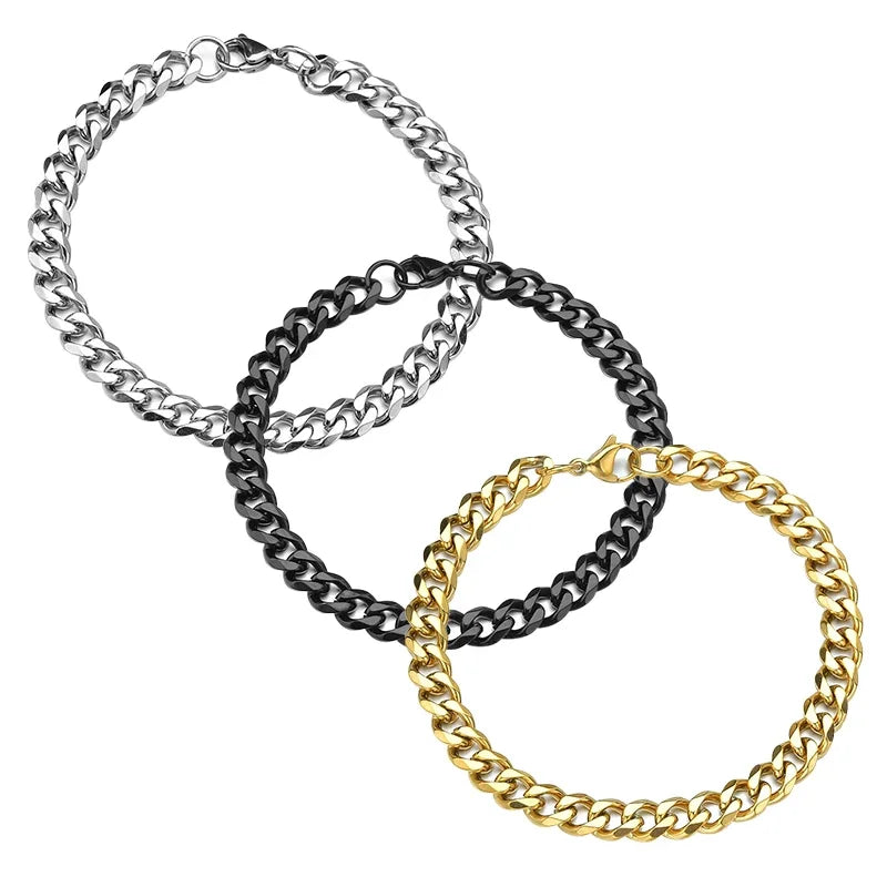 Cuban Chain Bracelet for Men & Women