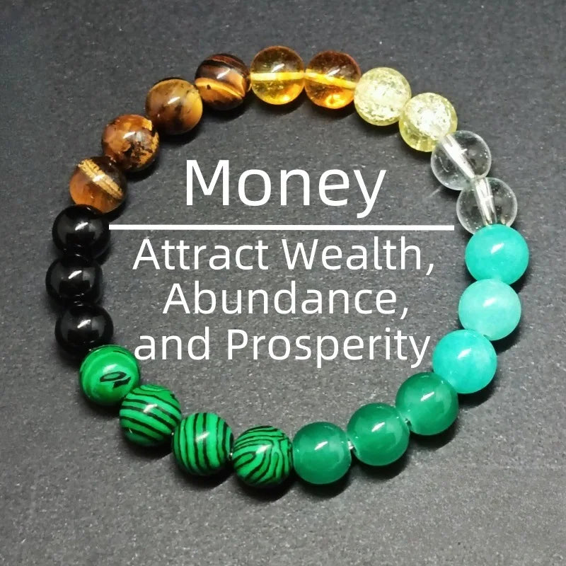 Wealth & Health Hematite Stone Bracelet